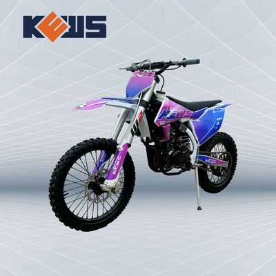 Kews 4 велосипеда следа стикера велосипеда грязи хода Motocross 300CC 4 хода голубых