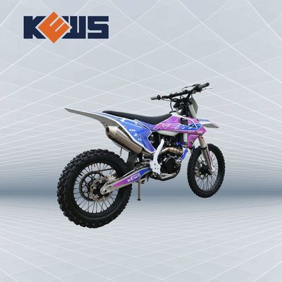 Kews 4 велосипеда следа стикера велосипеда грязи хода Motocross 300CC 4 хода голубых